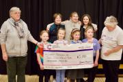 2024 Cancer Research cheque - 2